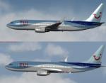 FSX/P3D Boeing 737-800 TUI fly Deutschland and TUI Airways (UK) twin package v2